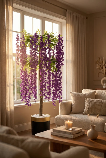 Ljubičasta glistena stabla 180 cm