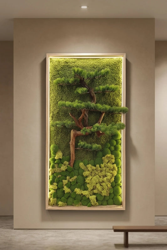Zidni okvir za bonsai